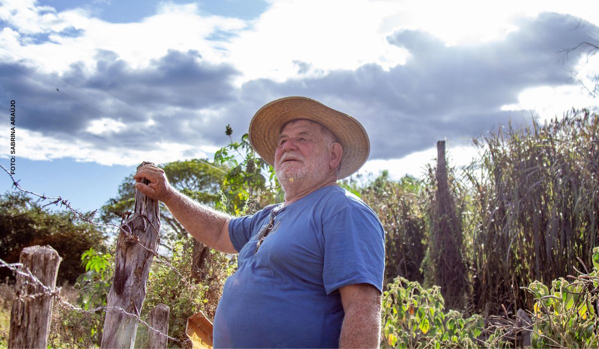 Seu Raimundo: “Se eu pudesse ser agricultor dez vezes, eu seria as dez.”