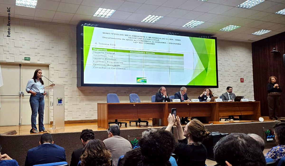 Associação Caatinga participa da 147ª reunião do Conama e reforça representação nacional da Caatinga