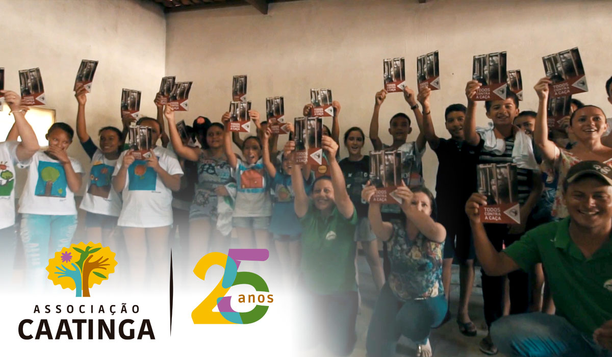 Associação Caatinga completa 25 anos de atuação com muitos motivos para comemorar