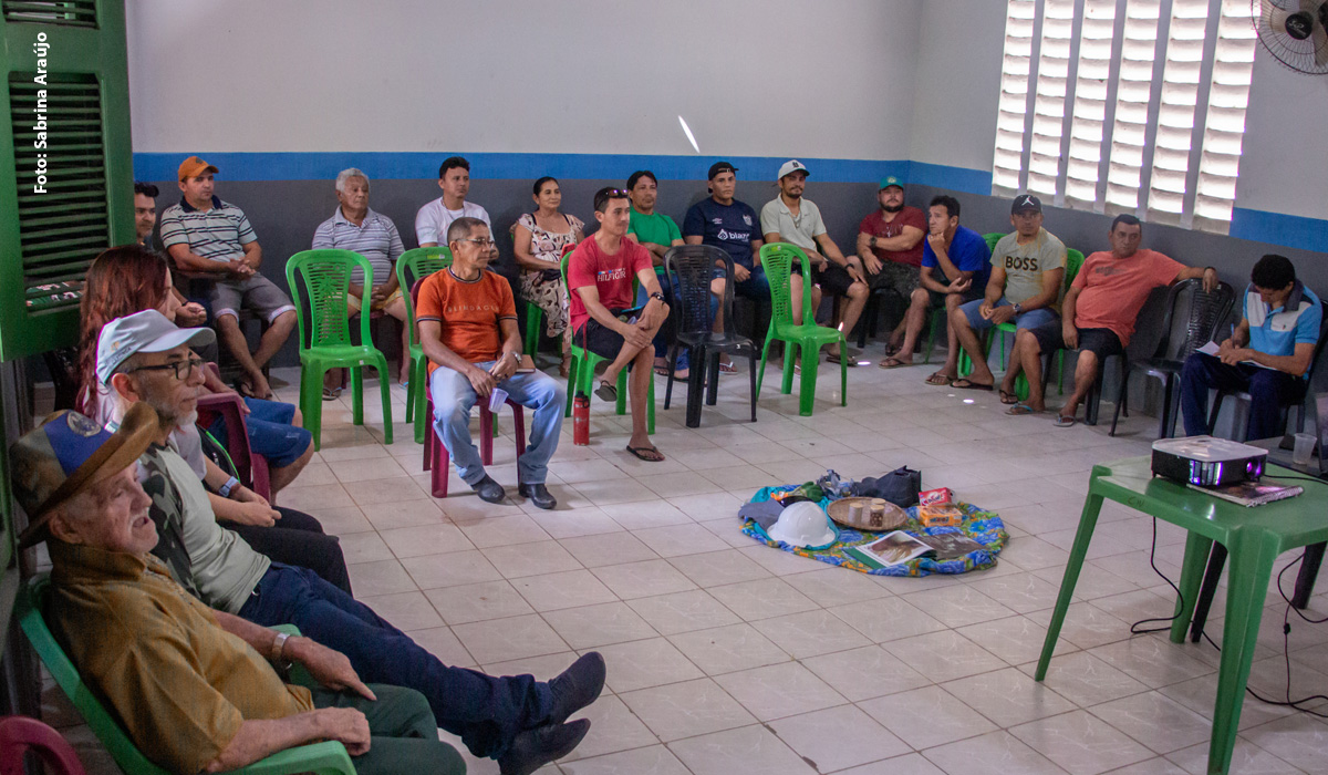 Oficinas fortalecem trabalhadores do setor da carnaúba em comunidades rurais de Granja, no entorno do Parque Estadual das Carnaúbas, no Ceará