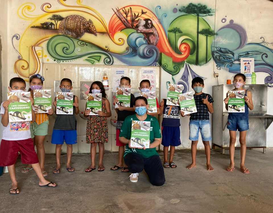 Todos contra a caça: Associação Caatinga realiza campanha com ações educativas para estudantes em Crateús